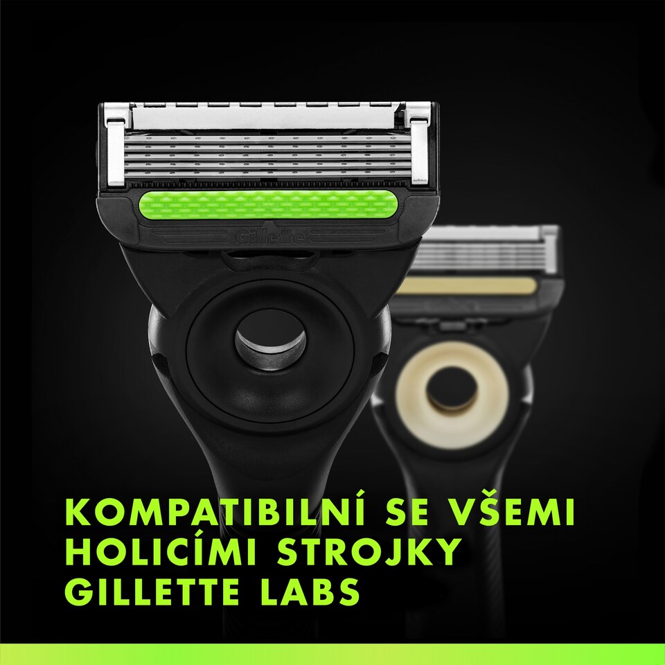 image 1 of GilletteLabs, Pack of 4 Razor Blades Refills