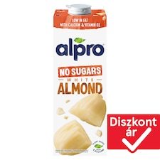 Alpro Sugar-Free Almond Drink with Added Calcium and Vitamins 1 l 