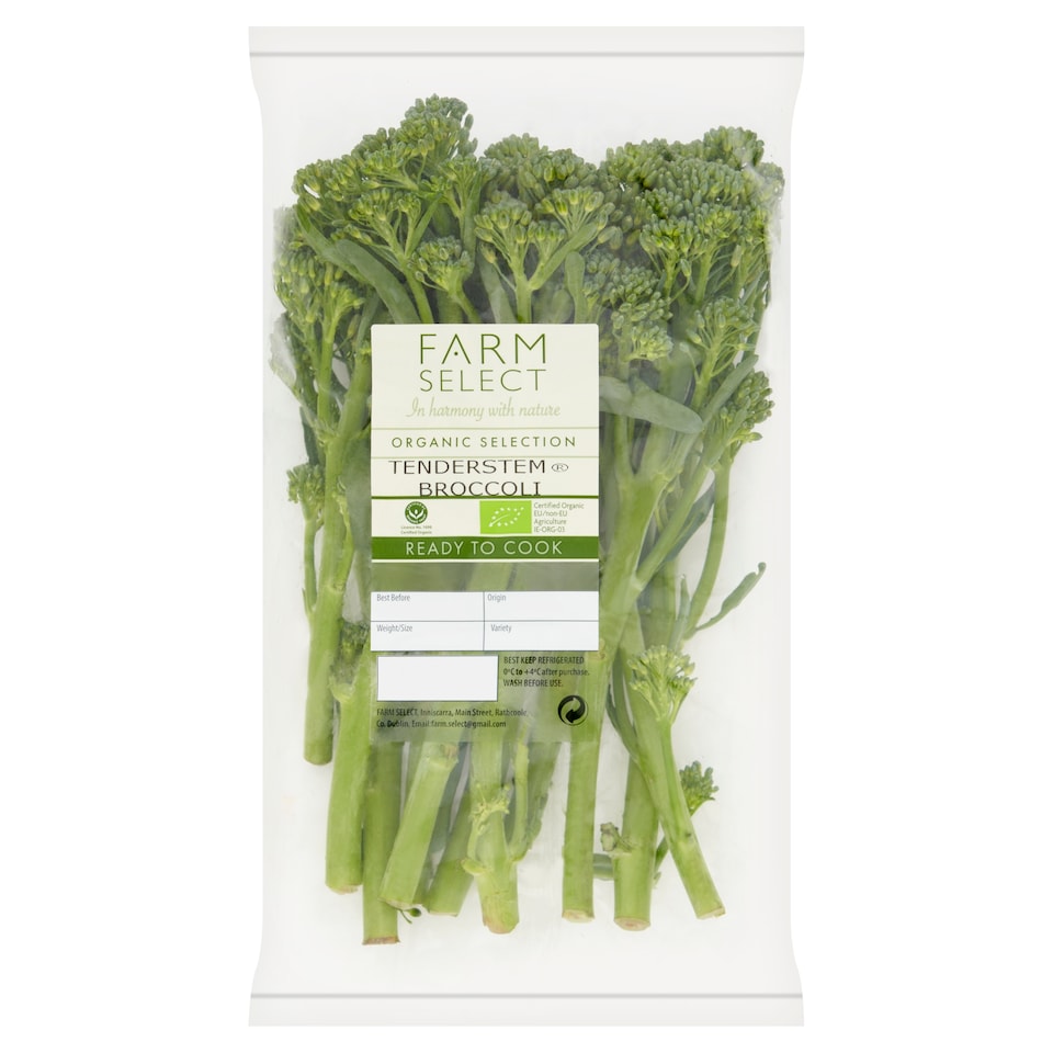 Farm Select Organic Tender Stem Broccoli 200G
