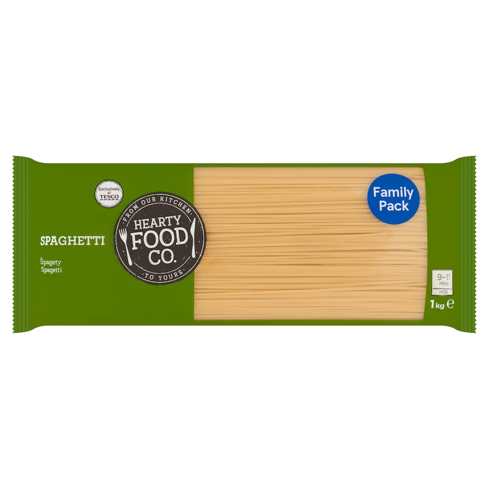 Hearty Food Co. Špagety 1 kg