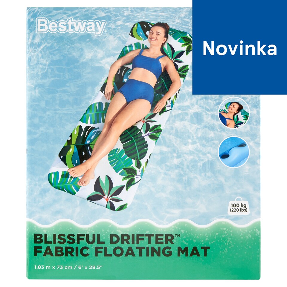 Bestway Blissful Drifter látkový plávajúci matrac 1,83 m x 73 cm