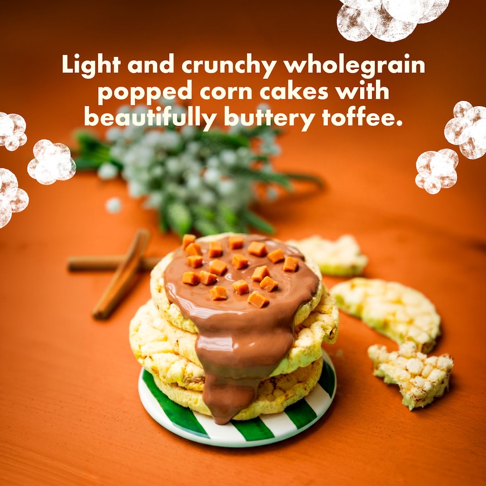 image 1 of Kallo Butter Toffee Popped Corn Cakes 125g