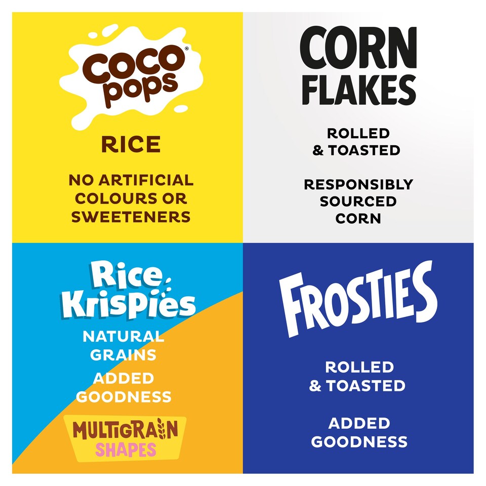 image 1 of Kellogg's Variety Cereal 8 Pack 191G