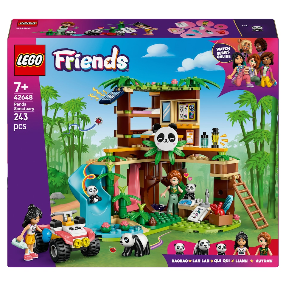 image 1 of LEGO Friends 42648 Panda Sanctuary Animal Care