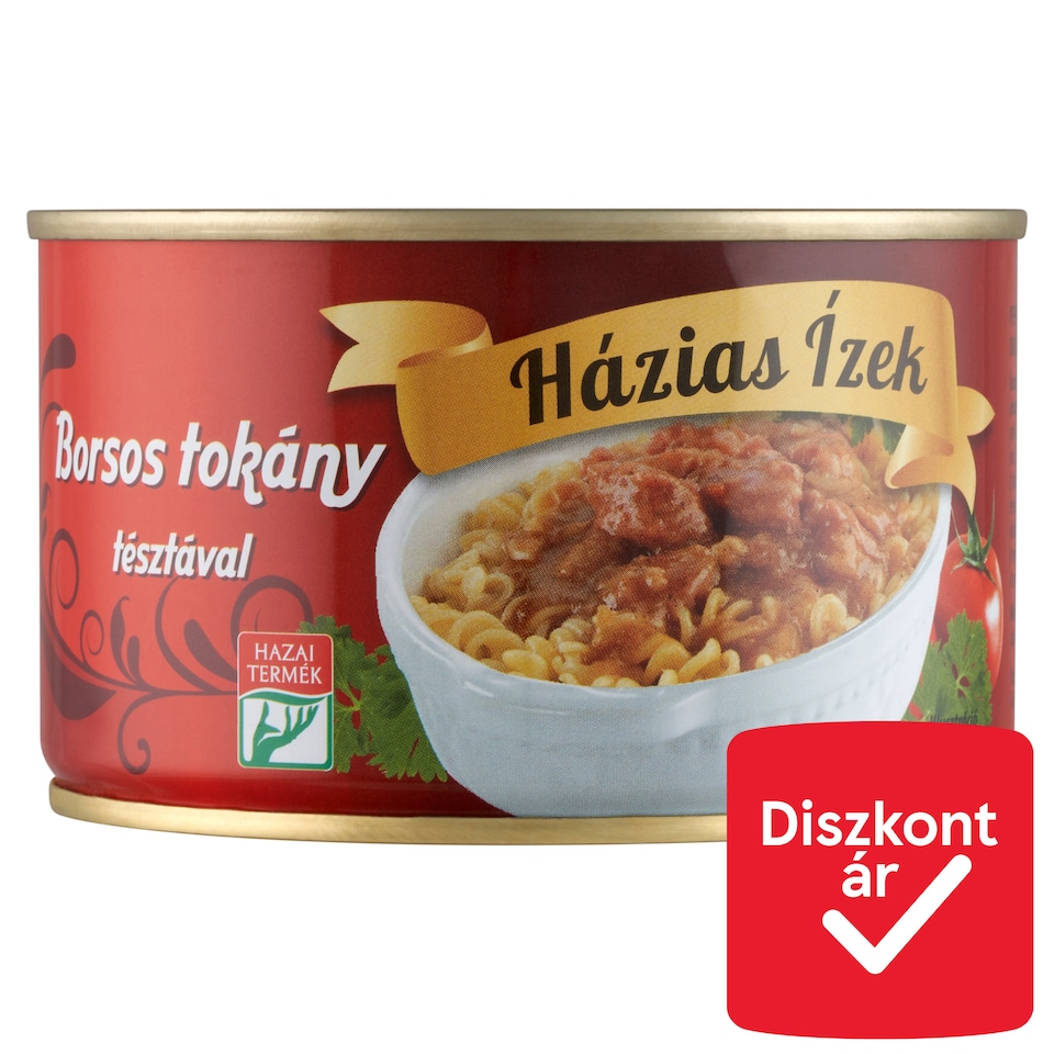 Házias Ízek borsos tokány tésztával 400 g