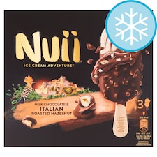 Nuii Milk Chocolate & Italian Roasted Hazelnut 3 Pack 270Ml