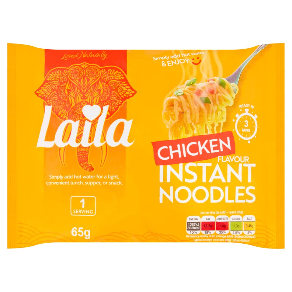 Laila Chicken Instant Noodles 65g