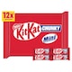 image 1 of KitKat Chunky Mini Milk Chocolate Bars 12 Pack Multipack 194g