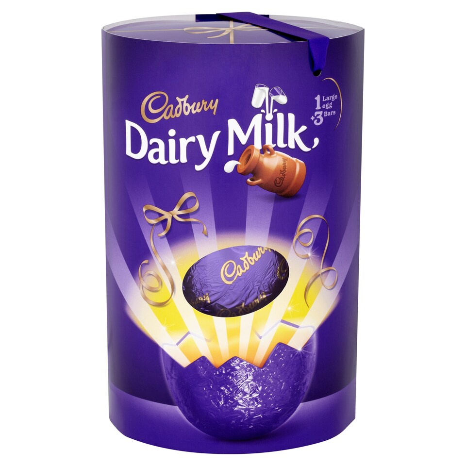 image 1 of Cadbury Dairy Milk Extra Large Easter Egg 331G