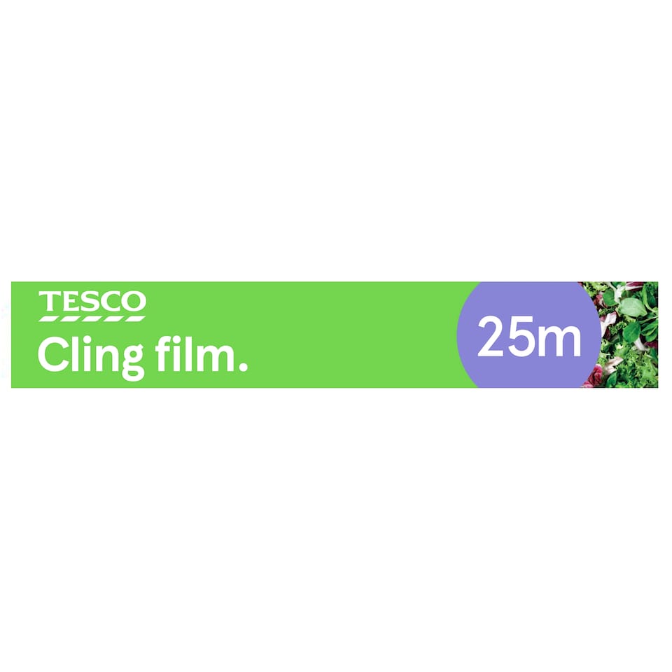 Tesco Pvc - Free Cling Film 25M X 350Mm