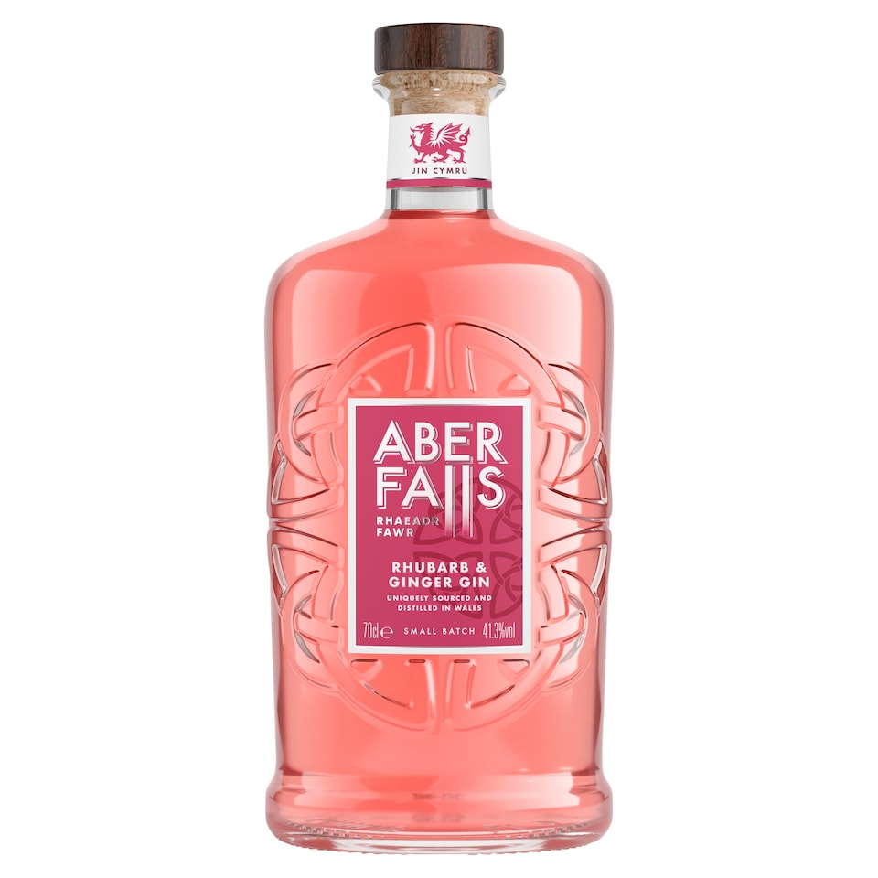 Aber Falls Rhubarb & Ginger Gin 70Cl