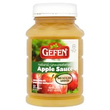 Gefen Natural Unsweetened Apple Sauce 652G