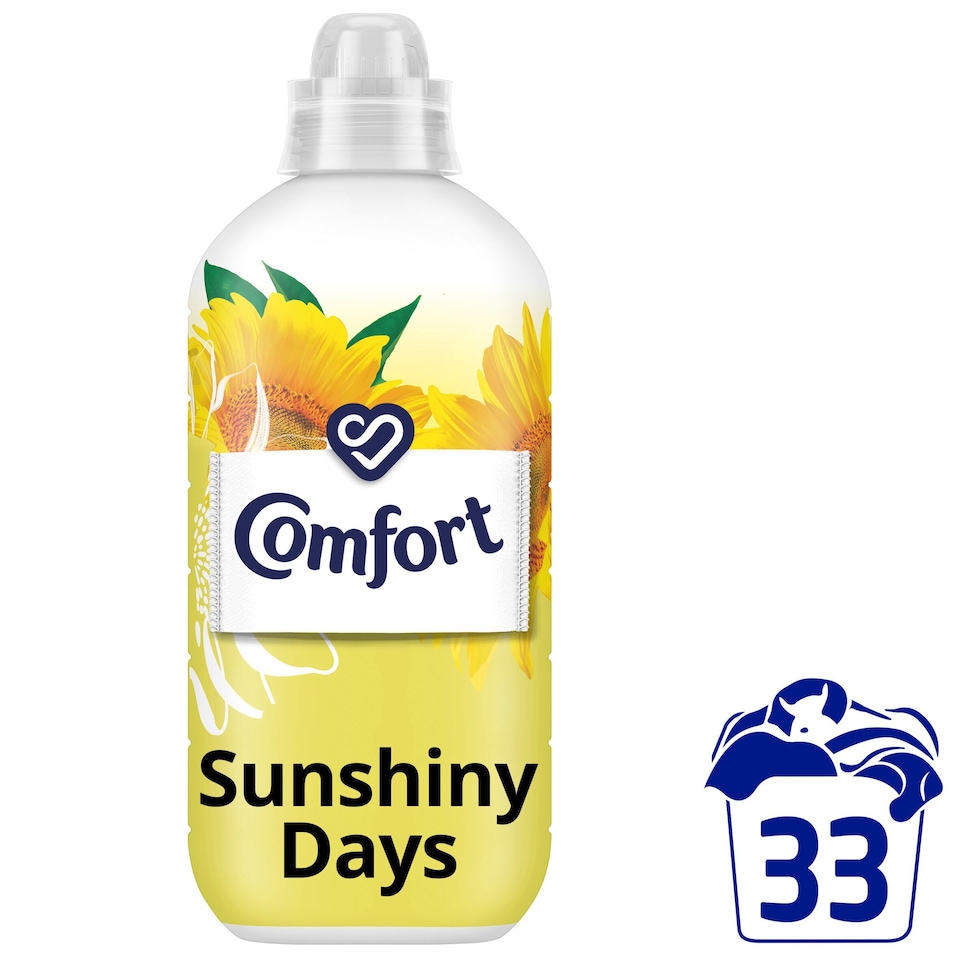 image 1 of Comfort Fabric Conditioner Sunshiny Days 33Washes 990Ml