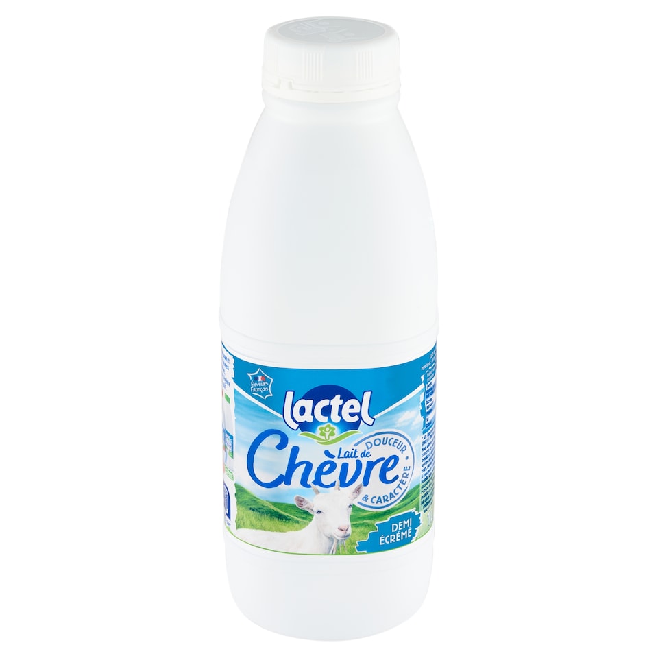 image 1 of Lactel Long-Life Semi-Skimmed Goat Milk 1 L