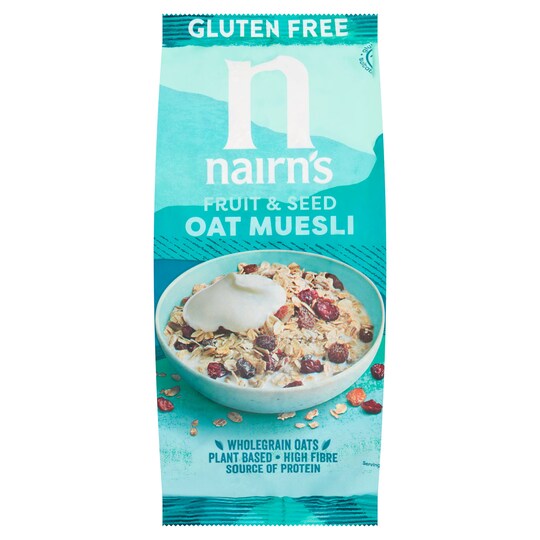 Nairns Gluten Free Oat Muesli 450G Tesco Groceries