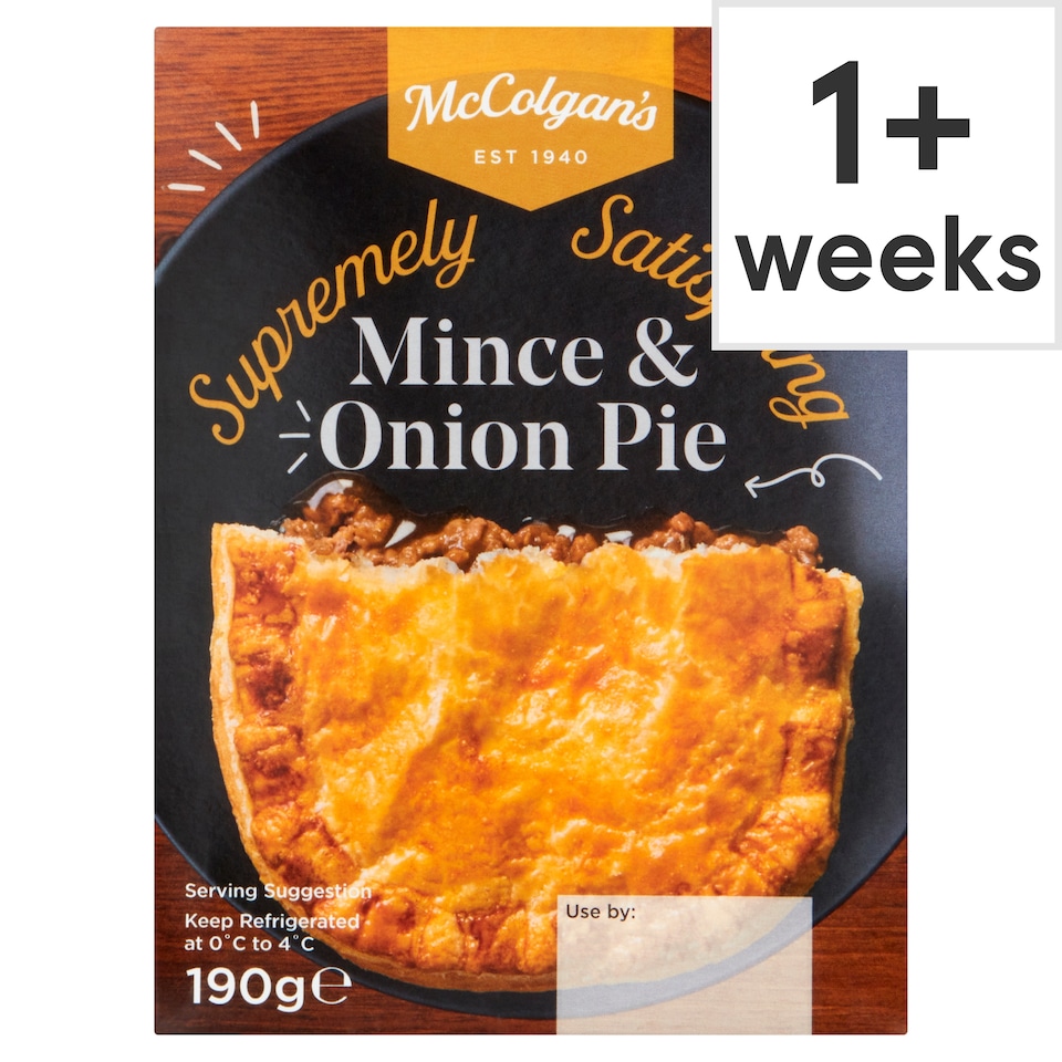 Mccolgans Minced Beef And Onion Pie 190G