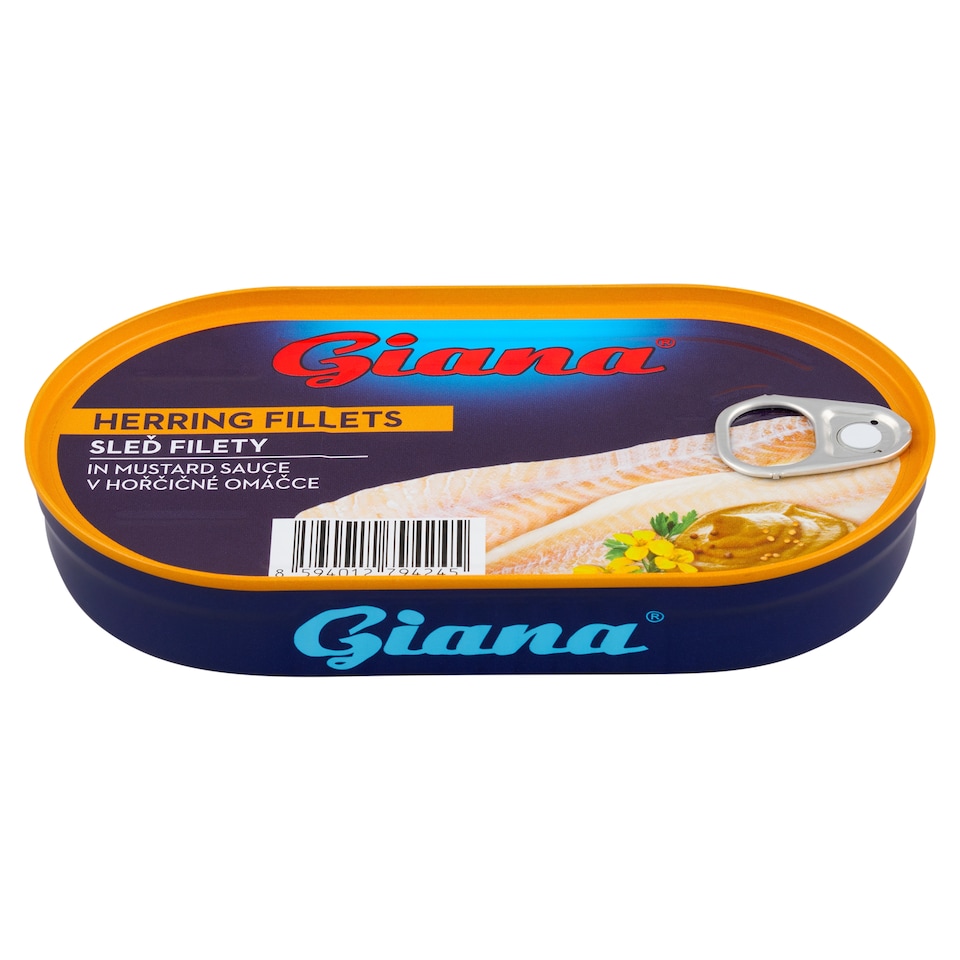 obrázok 1 z Giana Filety zo sleďa v horčicovej omáčke 170 g