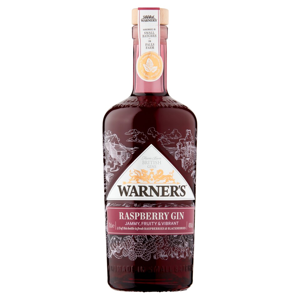 Warner's Raspberry Gin 70Cl