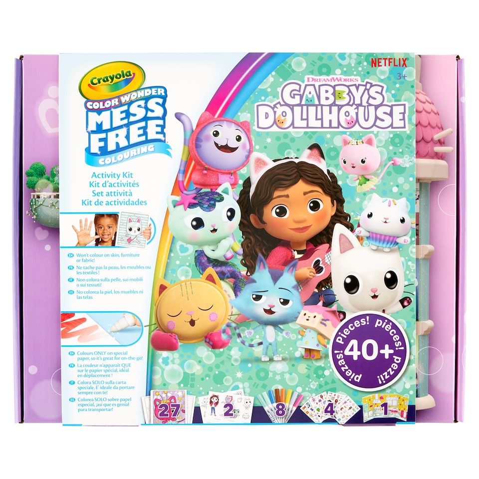 Gabby's Dollhouse Color Wonder Gabi babaháza foglalkoztató készlet