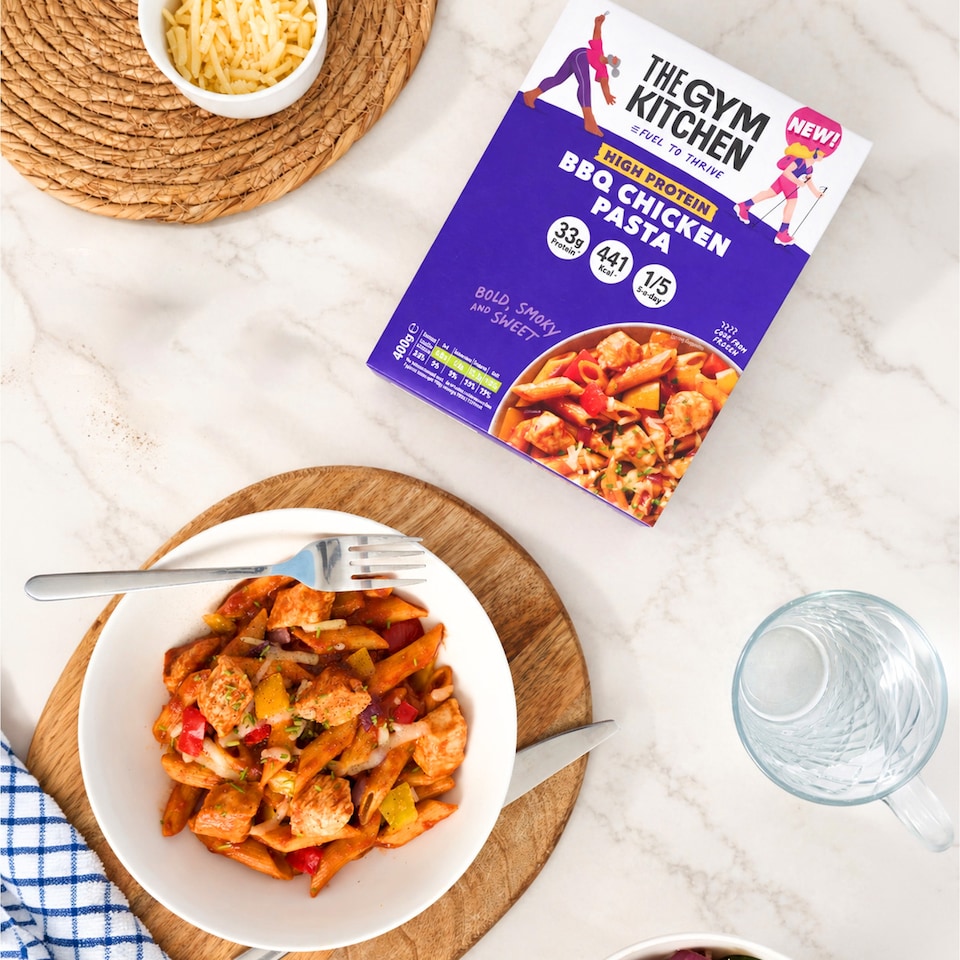 image 1 of The Gym Kitchen BBQ Chicken Pasta 400g