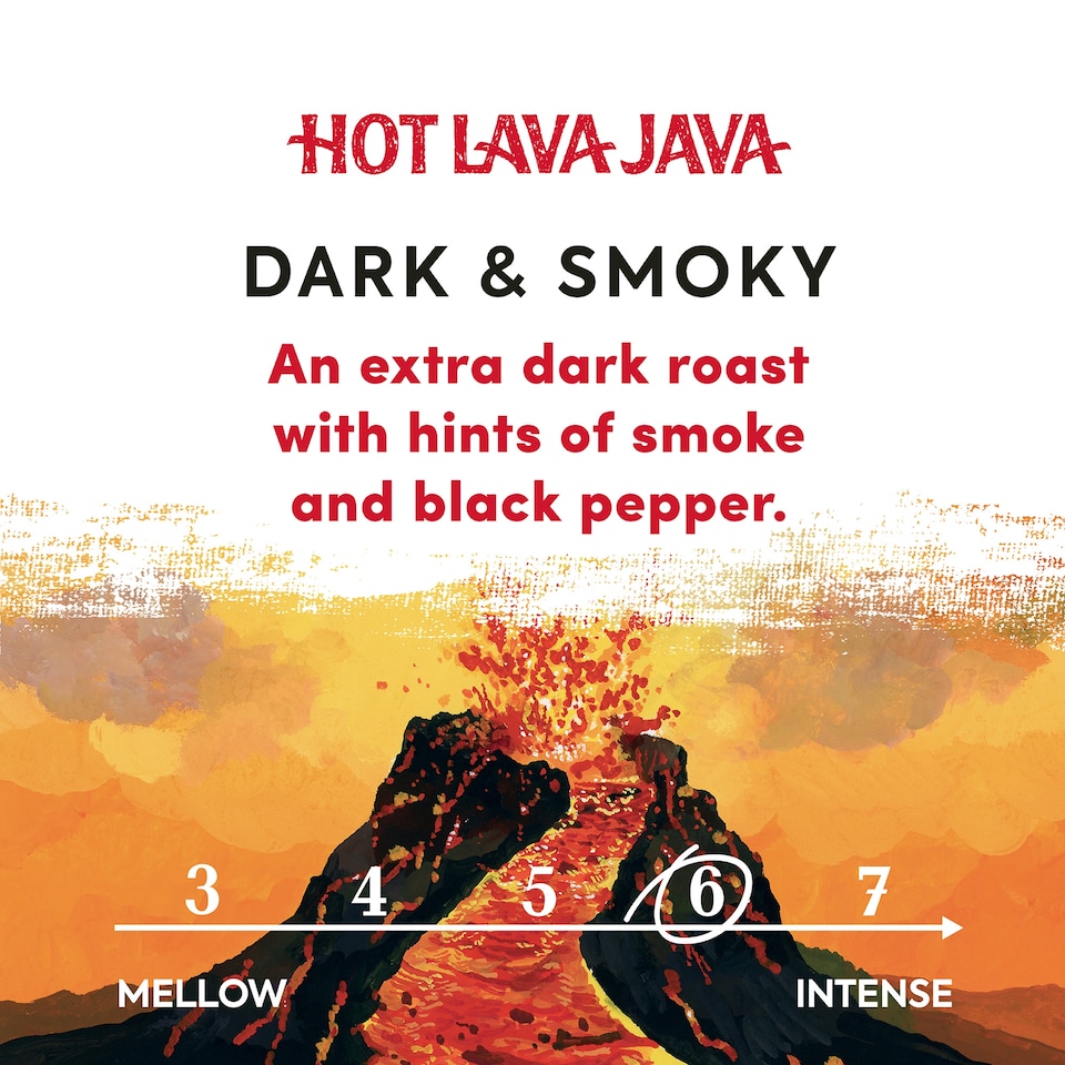 image 1 of Taylors of Harrogate Hot Lava Java Roast 6 Coffee Beans 200g