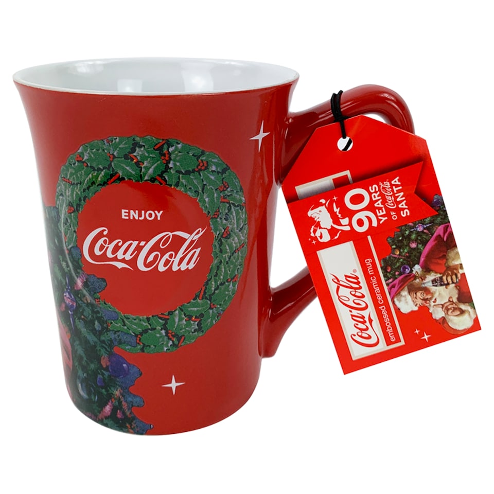 Coca-Cola Embossed Mug