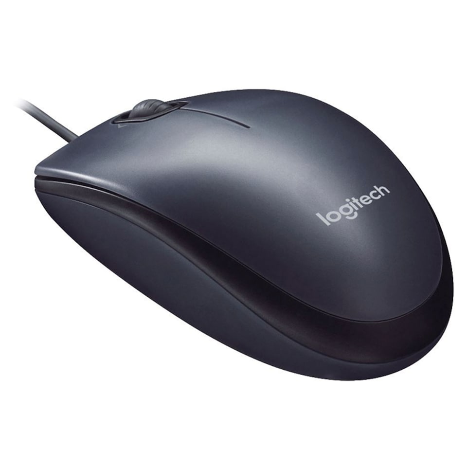 Logitech M90 Wired Mouse Black