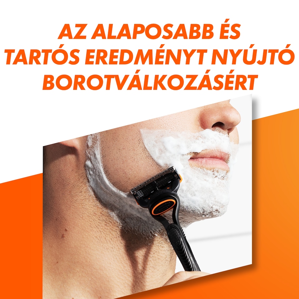 Gillette Fusion5 Férfi Borotva, 1 db Gillette Borotva, 2 db Borotvabetét 1. kép
