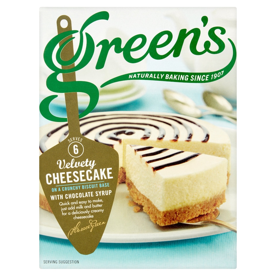 Green's Cho Hazelnut Cheesecake Mix 295G
