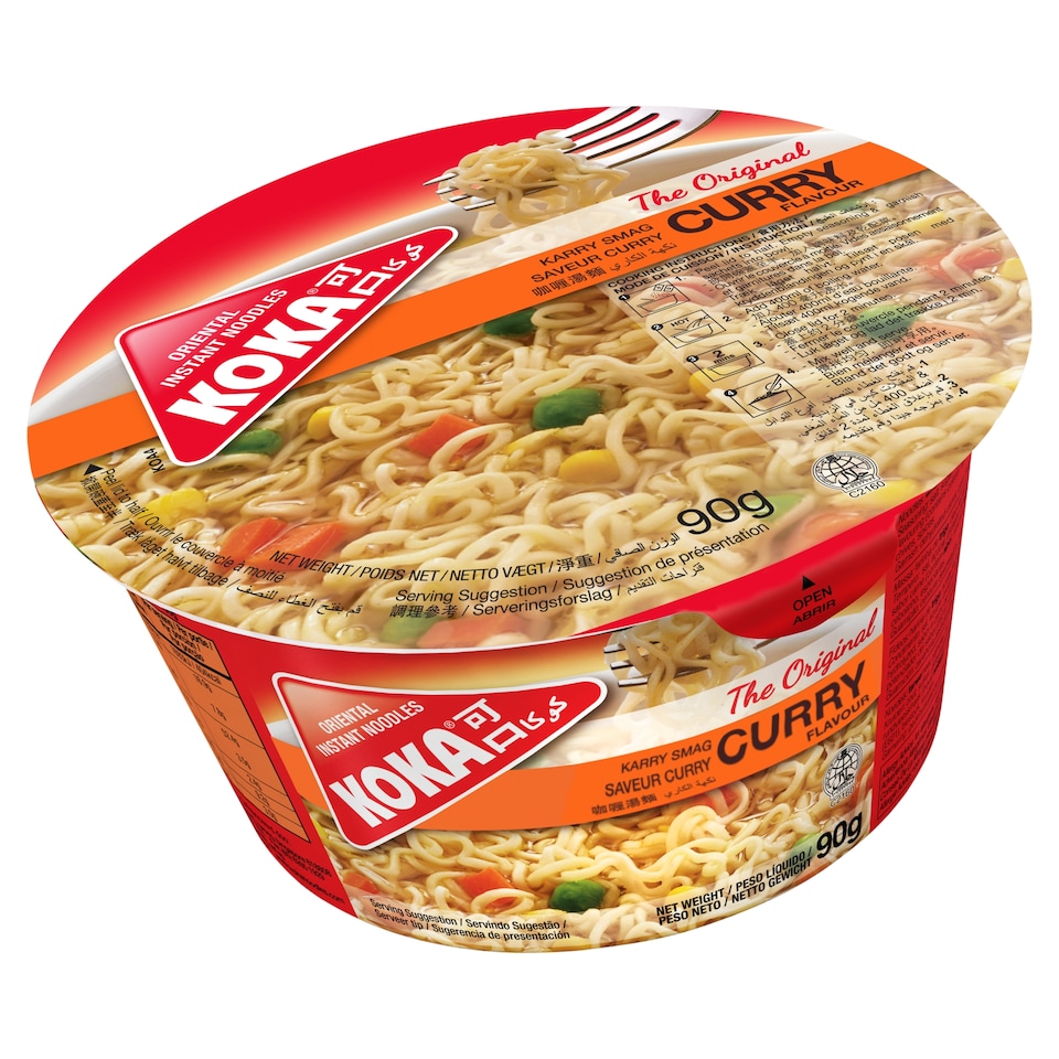 Koka The Original Curry Flavour Instant Noodles 90g