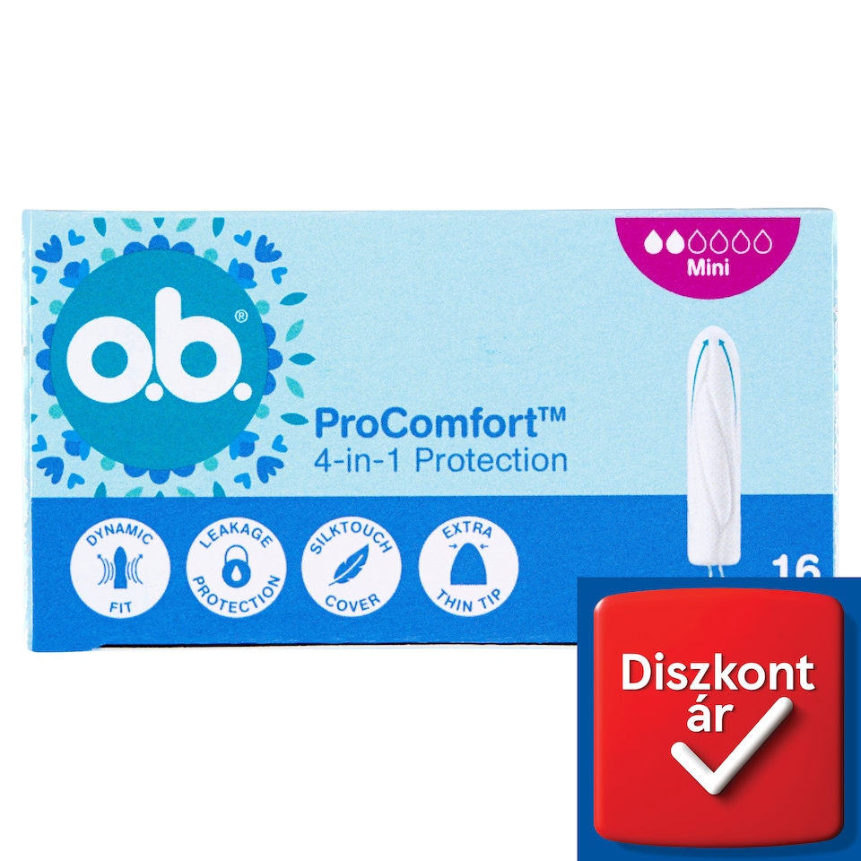 o.b. ProComfort Mini Tampons 16 pcs