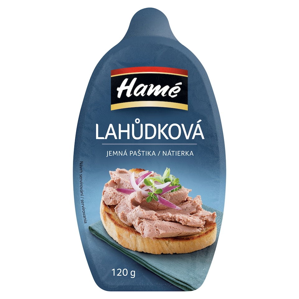 Hamé Lahůdková jemná paštika 120g