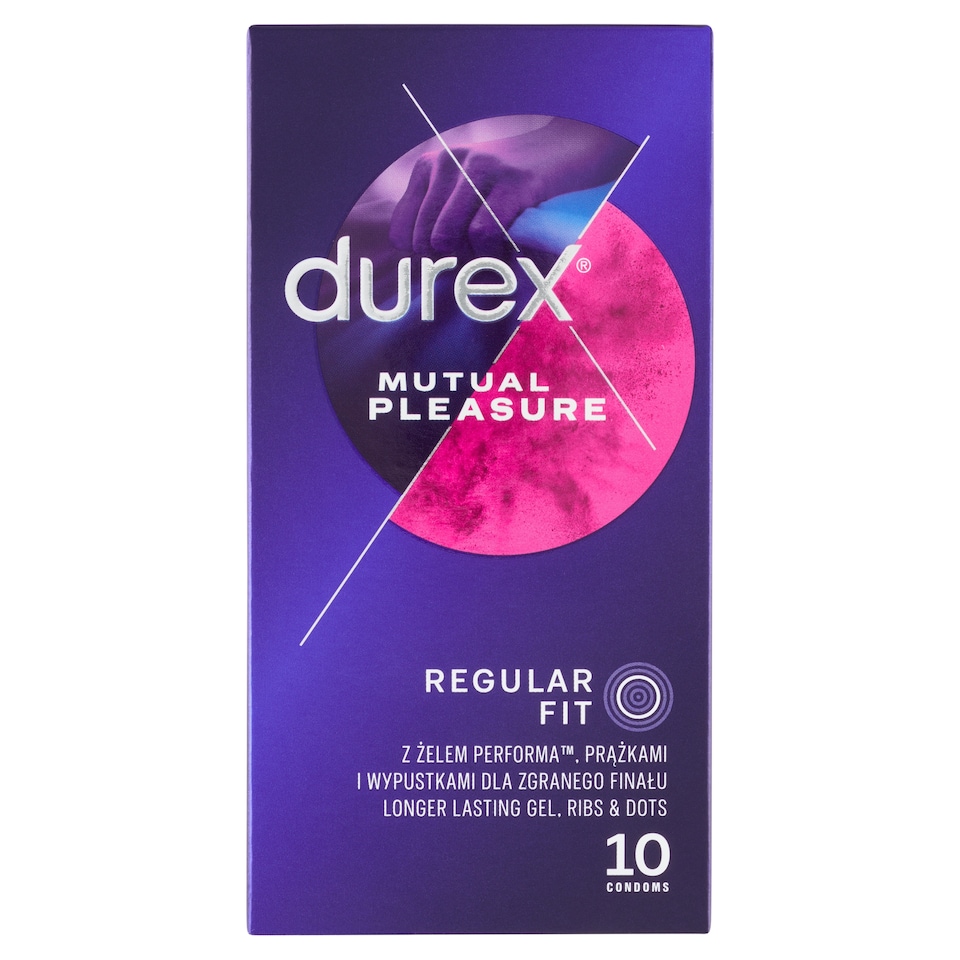 obrázok 1 z Durex Mutual Pleasure Regular Fit prezervatívy 10 ks