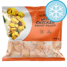 Scoff'd Diced Chicken Breast Fillets 640g