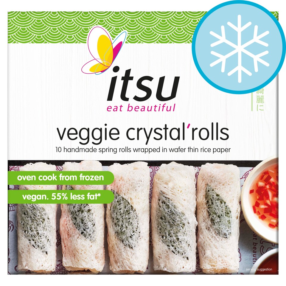 Itsu Veggie Crystal Rolls 200G Tesco Groceries