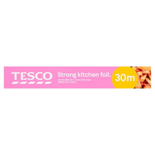 Tesco Strong Kitchen Foil 30M X 290Mm Tesco Groceries