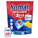 image 1 of Somat Excellence 3in1 Lemon Fresh Dishwasher Capsules 60 pcs 1086 g