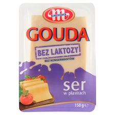 Mlekovita Gouda Sliced Lactose Free Cheese 150 g