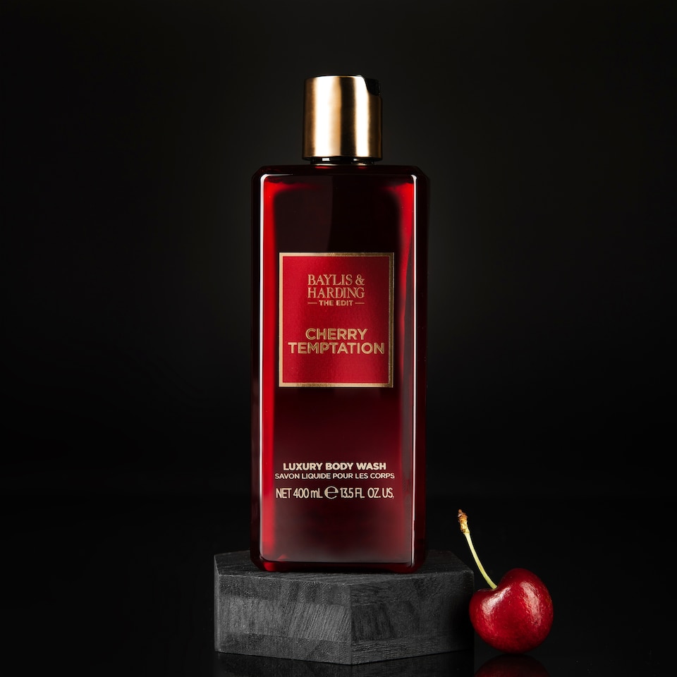 image 1 of Baylis & Harding EDIT Cherry Temptation Body Wash 400ml