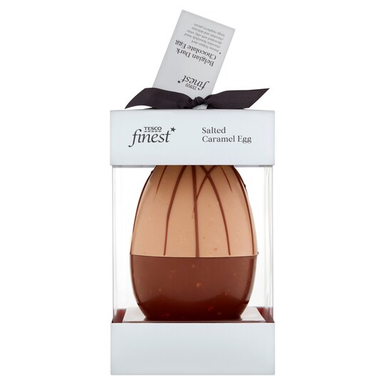 Tesco Finest Salted Caramel Egg 310g Tesco Groceries