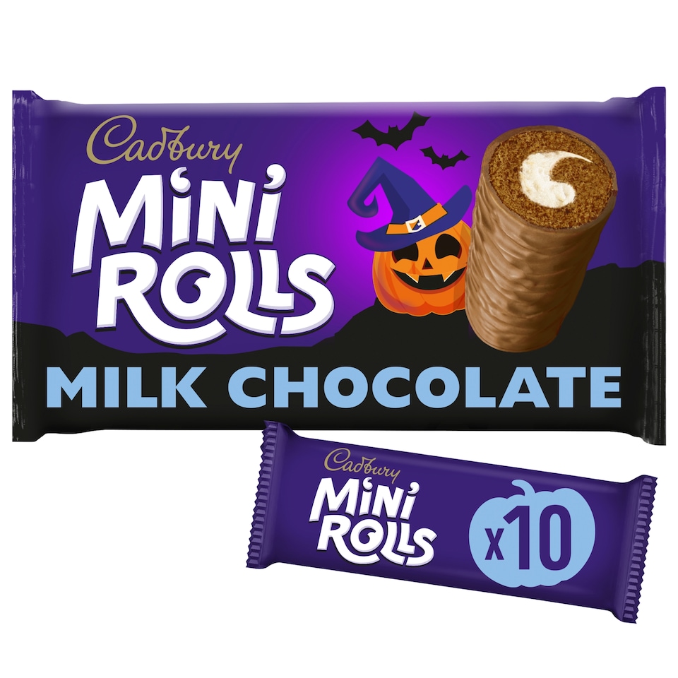 image 1 of Cadbury Mini Rolls - Milk Chocolate 10 Pack