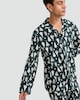 image 2 of F&F Christmas Tree Print Matching Family Christmas Button Through Pyjamas in Green