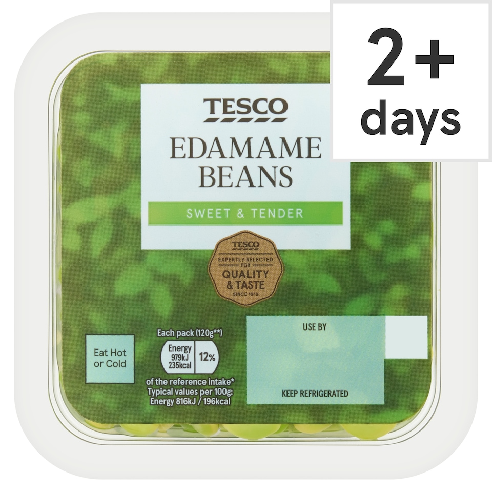 Tesco Edamame Beans 150G