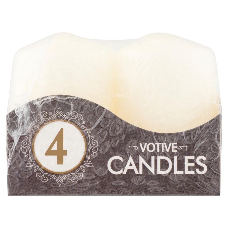 Admit Votive biele sviečky 40/60 4 ks