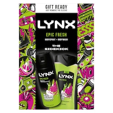 Lynx Epic Fresh Bodyspray & Bodywash Gift Set