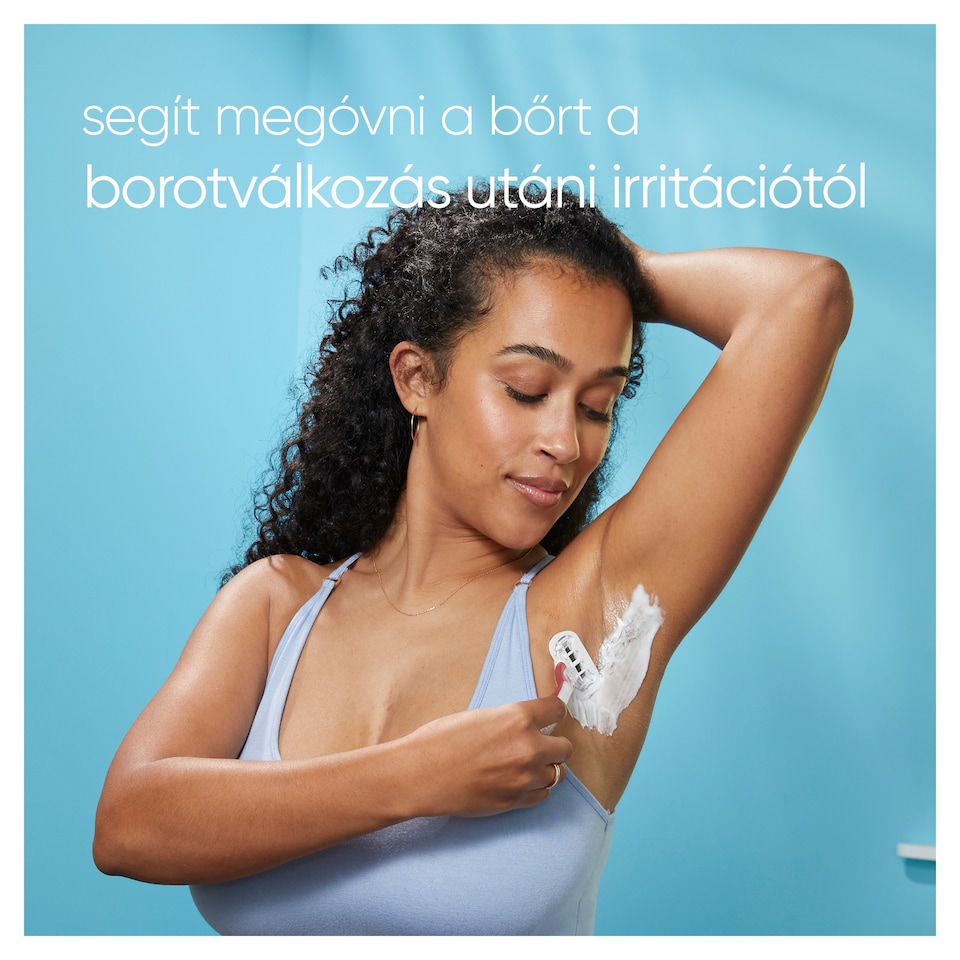 Gillette Satin Care Női Borotvazselé, Lavender Touch, 200 ml 1. kép
