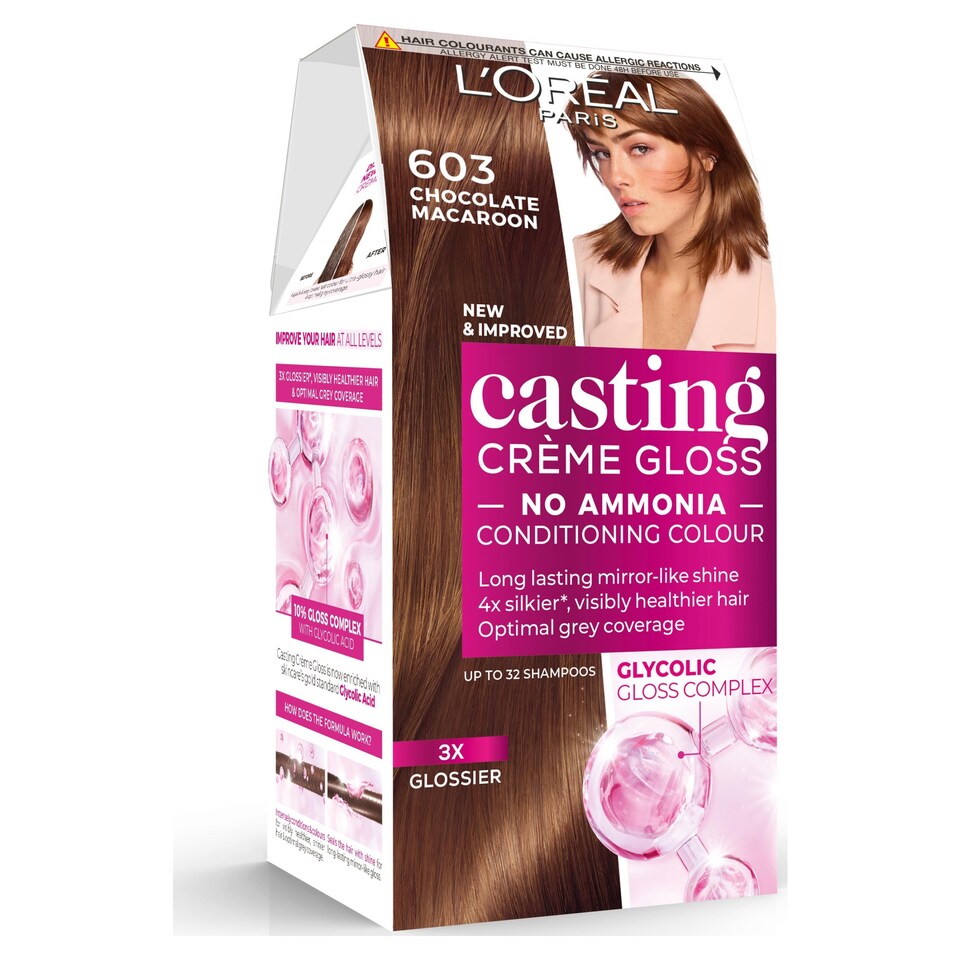 image 1 of L'oreal Paris Casting Creme Gloss 603 Chocolate Caramel