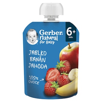 Gerber Natural Dětský ovocný příkrm