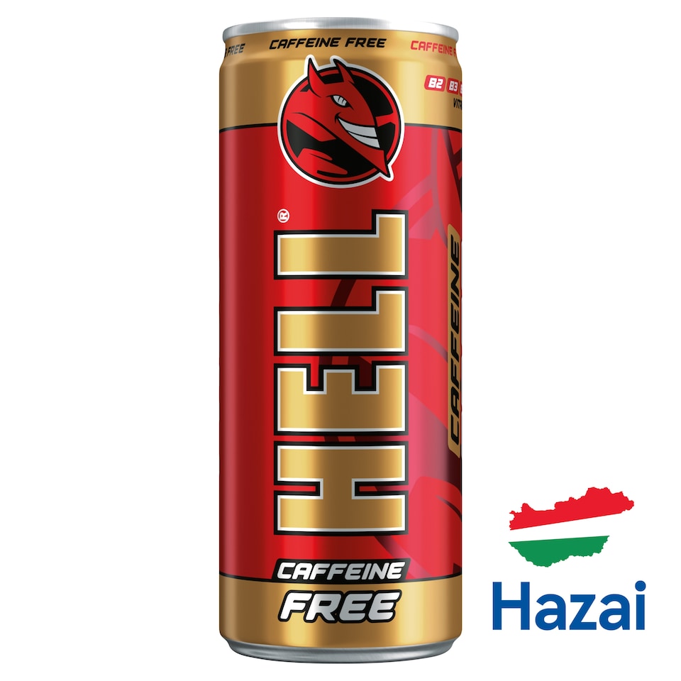 image 1 of HELL Tutti Frutti-Flavoured, Carbonated, Non-Alcoholic Drink with Added Vitamins 250 ml