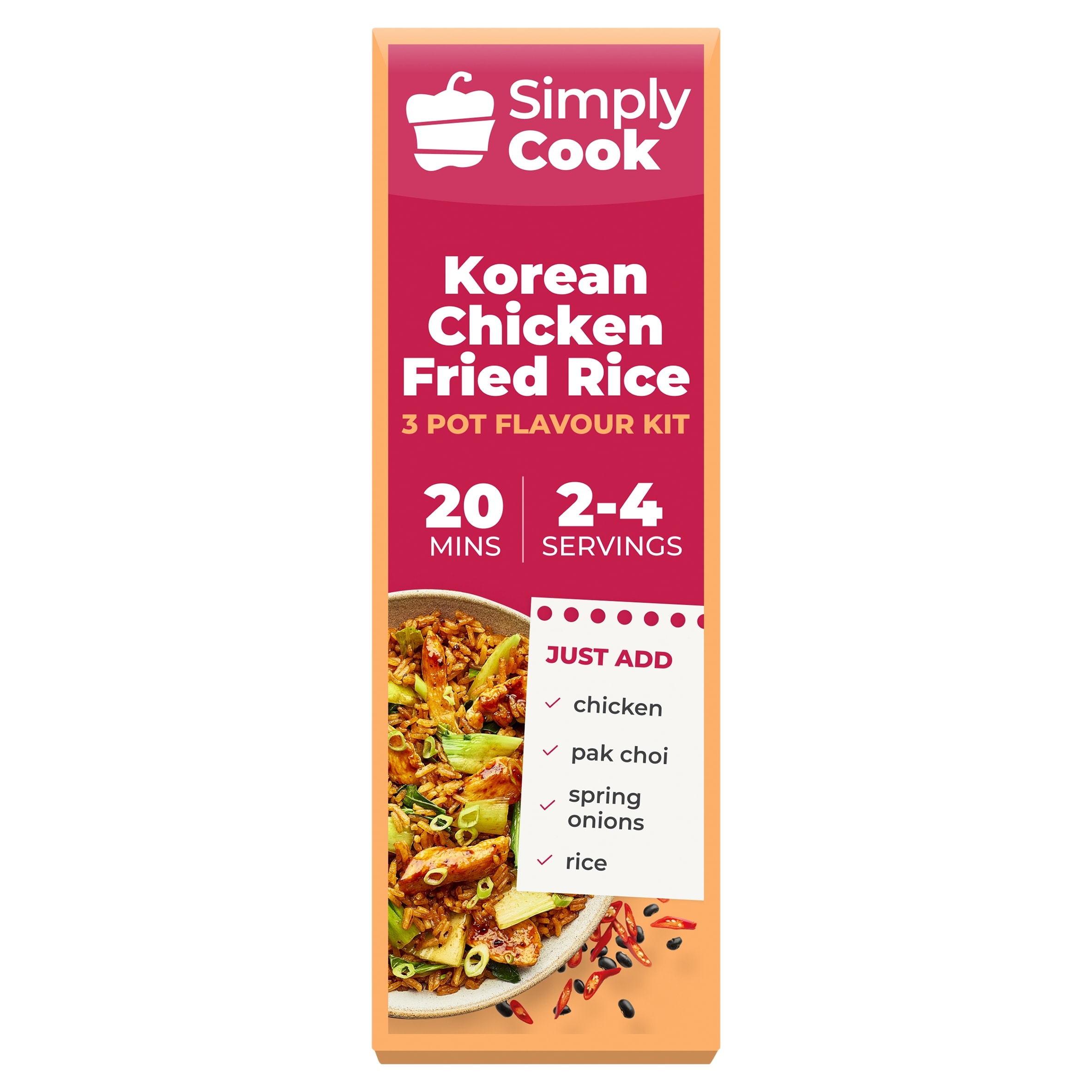 Simply Cook Korean Fried Rice Recipe Kit 70g